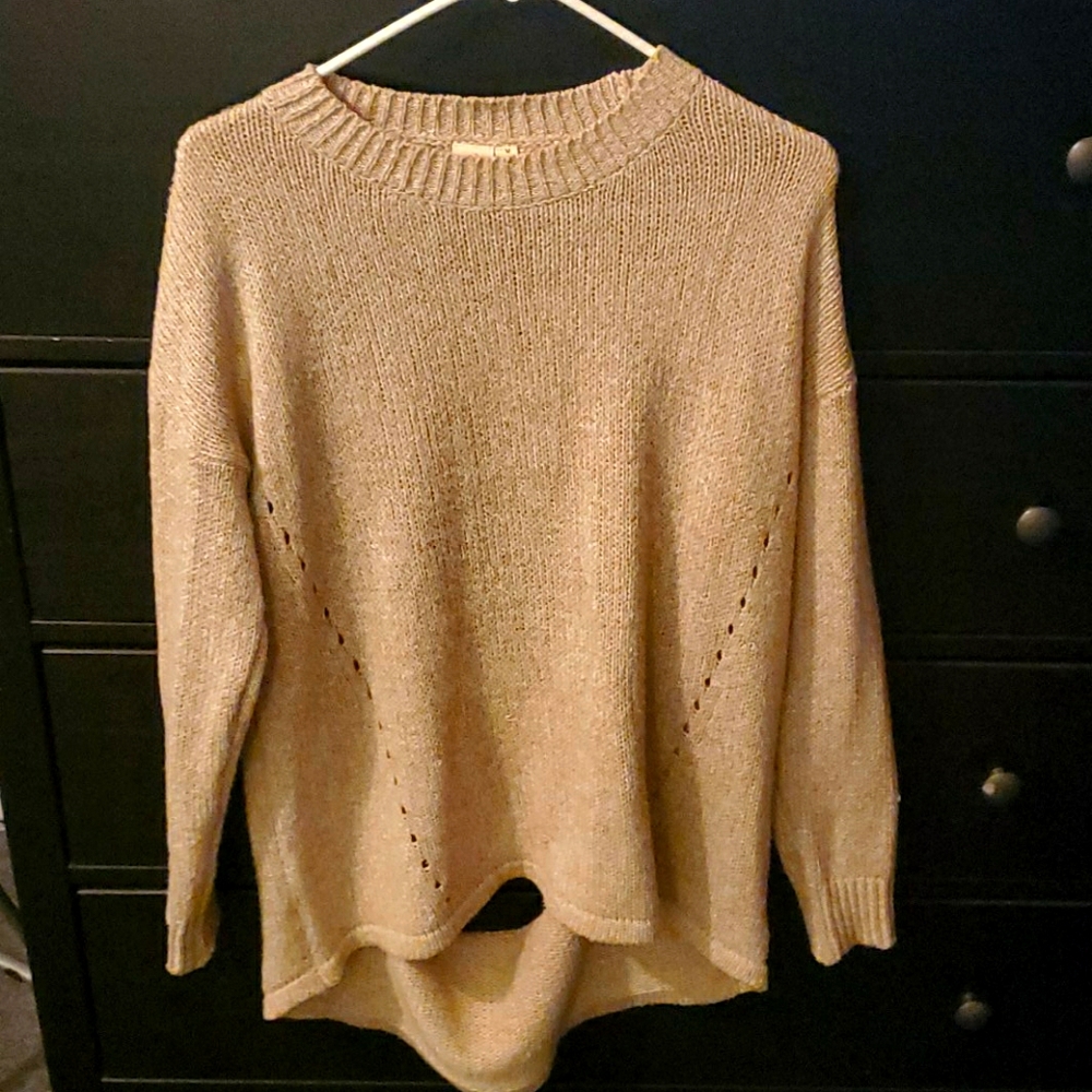 Distressed back Sweater